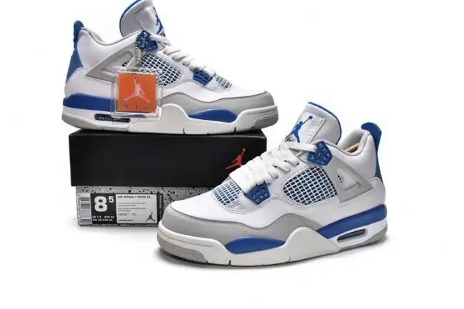 Kick Theory Blue Retro Jordan 4 308497-105 (2012) Military Air 0514